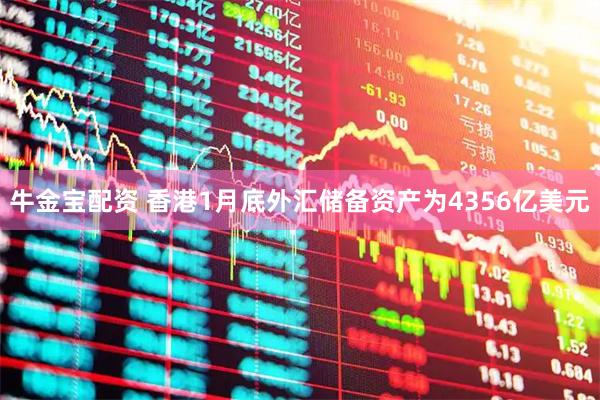 牛金宝配资 香港1月底外汇储备资产为4356亿美元