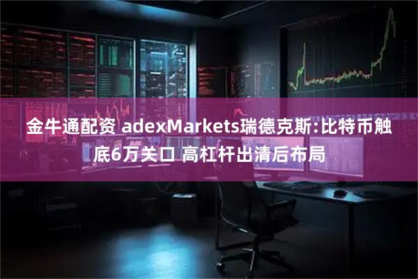 金牛通配资 adexMarkets瑞德克斯:比特币触底6万关口 高杠杆出清后布局